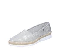 Rieker Zapatillas de casa gris, Talla 41