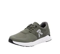 Rieker Men's Sneaker Low Trainers, Green, 10.5 UK Wide