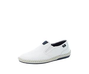 Rieker Mocasines B4551 para Hombre, White, 41 EU