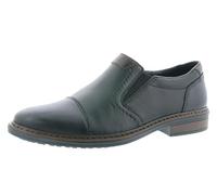 Rieker - Mocasines Hombre, Negro (Schwarz/Kastanie/Schwarz 00), 40 EU