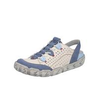 Rieker Mocasines L0375 para Mujer, Beige, 8 UK