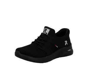 Rieker Mocasines M8550 para Mujer, Color Negro, 3.5 UK