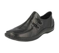 Rieker - Mocasines Mujer, Negro (schwarz / 00), 41 EU