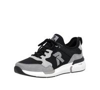 Rieker Mocasines U1405 para Hombre, Color Negro, Talla 11