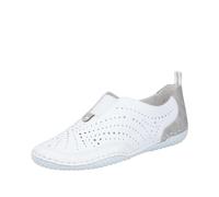 Rieker Mujer 43663 Mocasín, Blanco, 37 EU