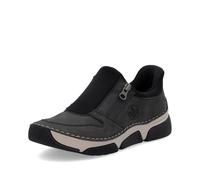Rieker Mujer 45965, Mujer Mocasines, Gris 45, 36 EU