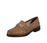 Rieker Mujer 51860 Mocasines, marrón, 39 EU