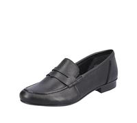 Rieker Mujer 51954 Mocasines, Negro, 36 EU