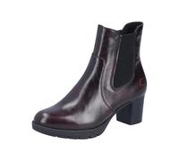 Rieker Mujer 77674 Chelsea Boot, Rojo, 41 EU, Rojo, 41 EU
