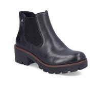 Rieker Mujer 79265 Chelsea Boot, Negro, 38 EU, Negro, 38 EU