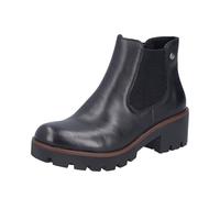 Rieker Mujer 79265 Chelsea Boot, Negro, 42 EU, Negro, 42 EU