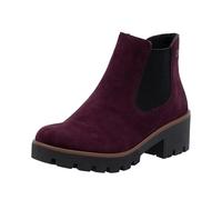 Rieker Mujer 79265 Chelsea Boot, Rojo, 41 EU, rojo, 41 EU