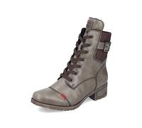Rieker Mujer Botines 70345, señora Botines con Cordones,Bota con Cordones,Zapato de transición,Bota,Media Bota,Verde (grün / 54),41 EU / 7.5 UK