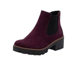 Rieker Mujer Botines 72690, señora Botas Chelsea