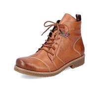Rieker Mujer Botines 73501, señora Botines con Cordones,Bota con Cordones,Zapato de transición,Bota,Media Bota,Marrón (Braun / 24),39 EU / 6 UK