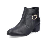 Rieker Mujer Botines Y0775, señora Botas Estilo Biker