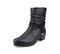 Rieker Mujer Botines Y17R2, señora Botines,Botas,Medias Botas,Botines,Forradas,Botas de Invierno,Negro (Schwarz / 00),40 EU / 6.5 UK