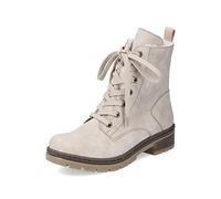 Rieker Mujer Botines Y7446, señora Botines con Cordones,Botas de Chukka,Botas Cortas,Botas con Cordones,Beige (Beige / 60),36 EU / 3.5 UK