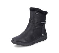 Rieker Mujer Botines Z0070, señora Botines,plantilla desmontable,repelente,riekerTEX,botines,forradas,botas de invierno,Negro (schwarz / 00),38 EU / 5 UK