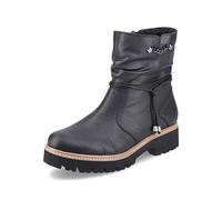 Rieker Mujer Botines Z5770, señora Botines,Botas,Medias Botas,botín,Plano,Negro (Schwarz / 00),39 EU / 6 UK