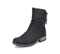 Rieker Mujer Botines Z6892, señora Botines,Zapato de transición,Zapato de Invierno,Botas,Bota,Media Bota,Forrado,Negro (Schwarz / 00),38 EU / 5 UK
