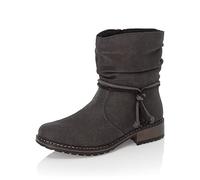 Rieker Mujer Botines Z6893, señora Botines,Zapato de transición,Botas,Bota,Media Bota,Zapato de Invierno,Forrado,Gris (Grau / 45),41 EU / 7.5 UK