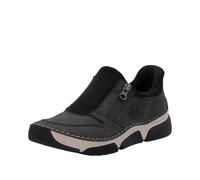 Rieker Mujer Mocasines con Elástico Cremallera Y Suela de Cuero 45965