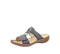 Rieker Mujer Mocasines V69N2, señora Zapatillas,Pantuflas