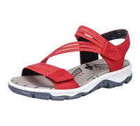 Rieker Mujer Sandalia Trekking Aire Libre Stretch Cierre Adhesivo Delgada 68871