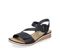 Rieker Sandalias negro 41 negro