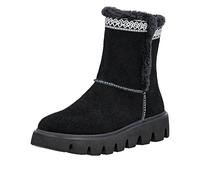 Rieker Mujer W2075 Botas cortas, Negro 00., 38 EU