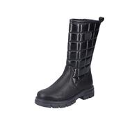 Rieker Botas de moda para mujer Z9172, Negro, 39 EU