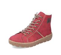 Rieker Mujer Zapatillas N1022, señora Zapatillas Bajas,Plantilla Desmontable,Deportivos,Zapatos Bajos,Zapatos de Calle,Rojo (Rot / 33),40 EU / 6.5 UK