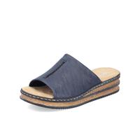 Rieker Mujer Zuecos para Mujer 62905, Talla:38 EU, Color:Azul