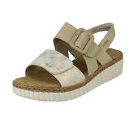 Rieker Muy Ancho Hebilla Detallado Sandalias de Verano 69260