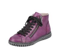 Rieker N0921, Cordones Mujer, Rojo, 38 EU