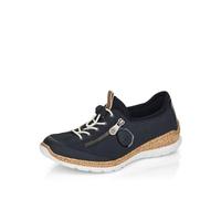 Mujer Rieker Memesoft Ligero Elástico Conmutador Sintético Zapatillas N4263