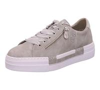 Rieker - N49c2-40, Zapatillas Mujer, Gris (Cement/Silver 40), 36 EU