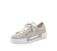 Rieker - N49c2-40, Zapatillas Mujer, Gris (Cement/Silver 40), 38 EU