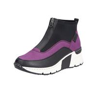 Rieker N6352, Botas Cortas Mujer, Rosa, 38 EU