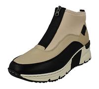 Rieker N6352, Botas Estilo Chelsea Mujer, Color Beige, 36 EU
