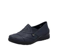 Rieker Pantuflas para Mujer 48961, Azul, Talla 41 EU, Azul, 41 EU