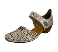 Rieker Pia Womens Open Court Shoes 36 EU Plata