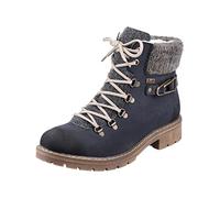 Rieker Pico Womens Casuales De Encaje Botas De Caminar 42 EU Pacific Nubuck