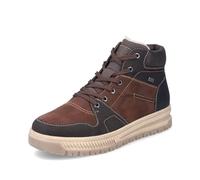 Rieker RiekerTEX 38540 - Botas de hombre con cordones impermeables, Braun Kombi 25, 41 EU Ancho
