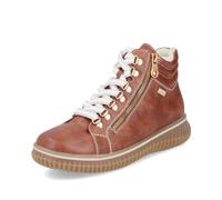 Rieker RiekerTEX 74233 - Botines para mujer con cordones, con plantilla suelta, resistente al agua, Beige 24, 39 EU