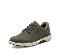 Rieker riekerTEX B3317 - Zapatillas de hombre con cordones, plantilla suelta, resistente al agua, Verde 54., 47 EU Weit