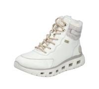 Rieker Botines RiekerTEX M6010 para mujer, impermeables, blanco 41 EU