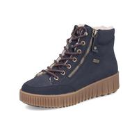 Rieker RiekerTEX Y6104 - Botines clásicos para mujer, con plantilla suelta, resistente al agua, Azul 14, 37 EU