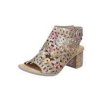 Rieker 64780, Sandalia Mujer, Multicolor, 39 EU